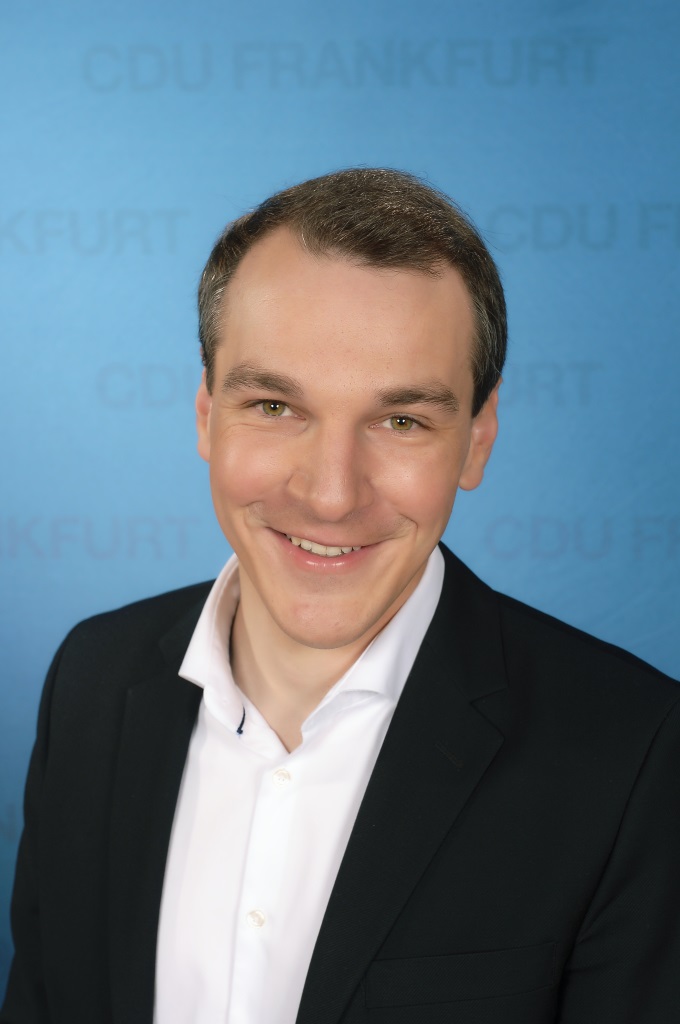 Martin-Benedikt Schäfer, stellv. CDU-Kreisvorsitzender, Kreisvorsitzender der JU Frankfurt